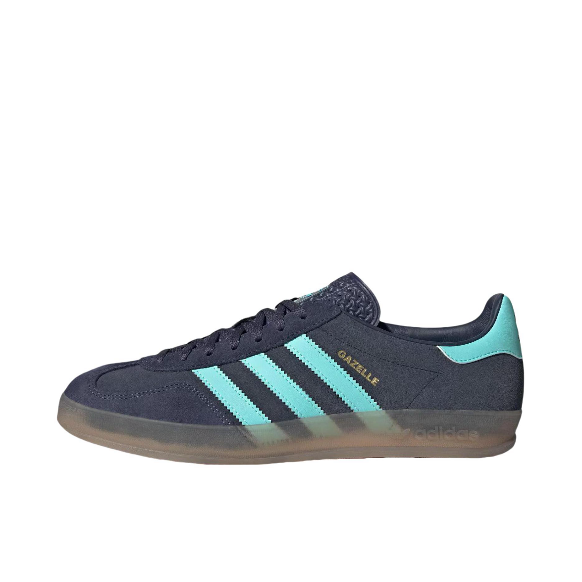 狐狸体育 Adidas阿迪达斯 GAZELLE 蓝色 复古低帮休闲板鞋 JI2587