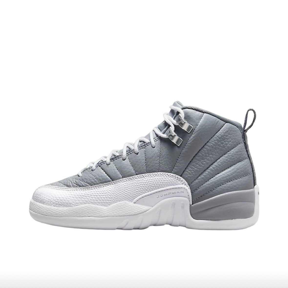 狐狸体育 耐克Nike Air Jordan 12 Retro 白灰色篮球鞋153265-015,运动鞋new,篮球鞋,淘宝优惠券,粉丝福利购,淘宝优惠卷