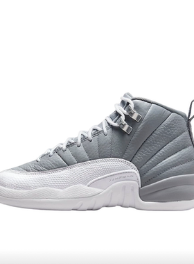 狐狸体育 耐克Nike Air Jordan 12 Retro 白灰色篮球鞋153265-015
