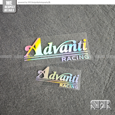 适用于 改装雅泛迪Advanti贴纸装饰车贴 个性防水玻璃车尾拉花