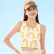 高尔夫瑜伽背心式 卡通印花外穿运动健身文胸带胸垫 文胸女2024新款