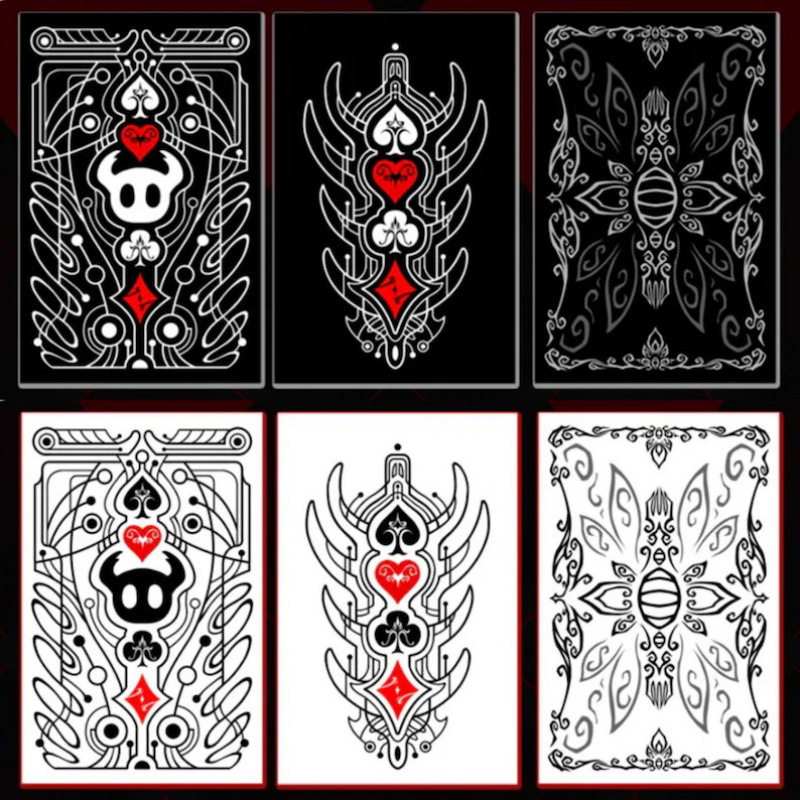 空洞骑士同人黑白卡牌桌游