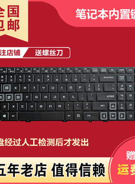 适用神舟Z7-KP7GT KP5GA KP7EC炎魔T50 T50TI键盘Z7M-KP7D2 KP7GC