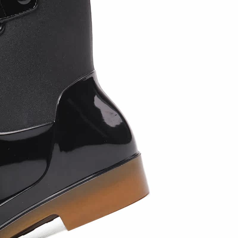 Chaussures - bottes caoutchouc homme pour hiver - semelle tendon - Ref 963882 Image 3
