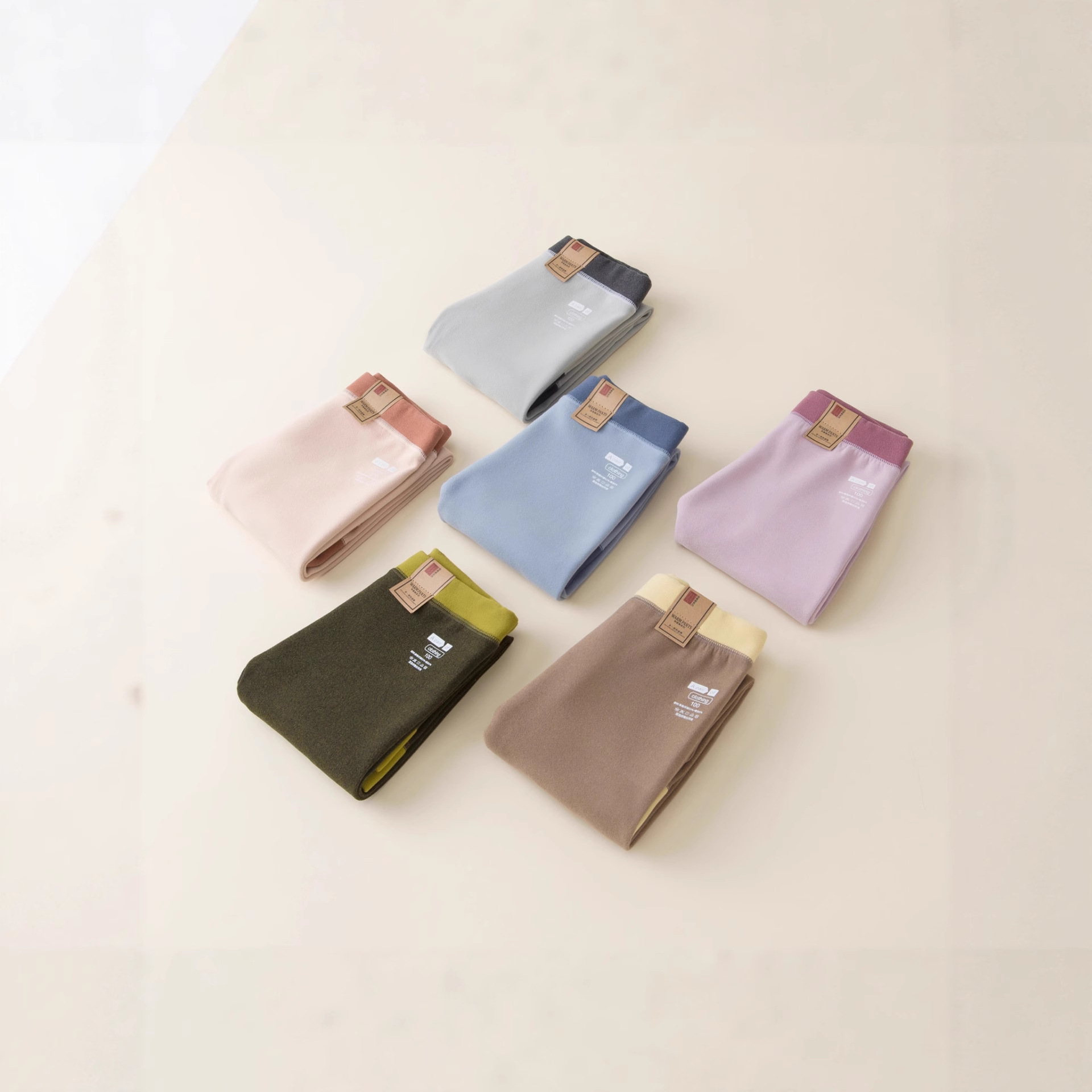 儿童校服女童内搭打底裤男童无骨加厚羊毛蚕丝保暖裤宝宝秋裤