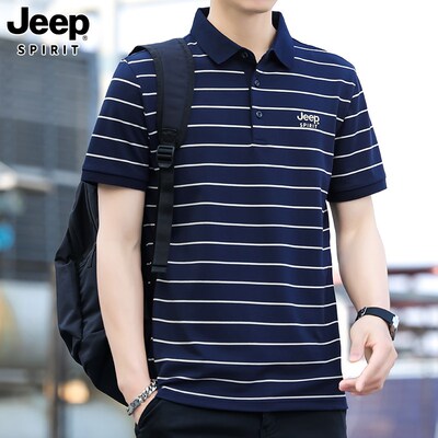 JEEP吉普短袖t恤男夏季新款宽松