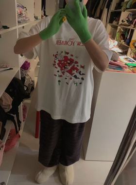 C家  韩系ins新款正肩女t恤宽松打底衫百搭漂亮小众设计感百搭