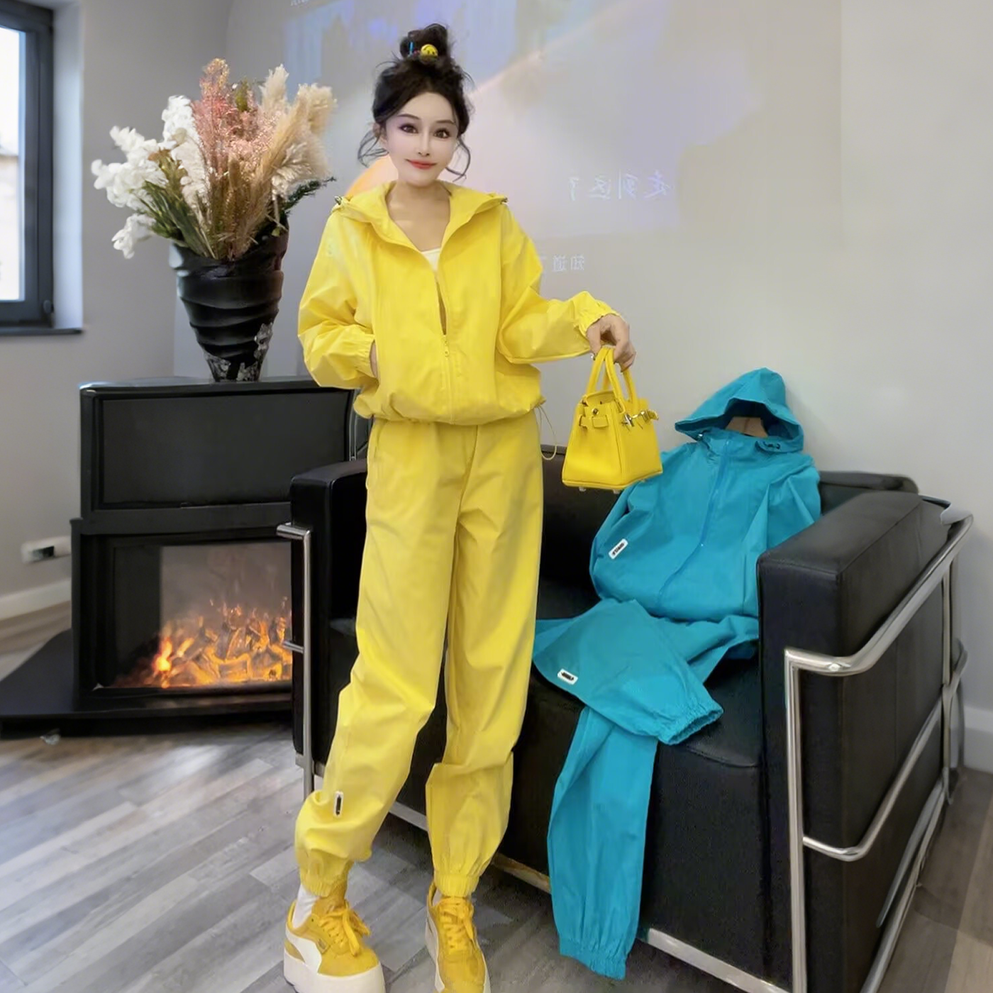 2025春秋新款休闲百搭运动套装