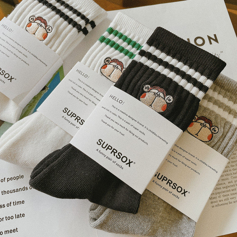 男士袜子男女生中筒袜纯棉加厚毛巾底黑白色条纹吸汗防臭运动长袜,女士内衣/男士内衣/家居服,中筒袜,淘宝优惠券,粉丝福利购,淘宝优惠卷