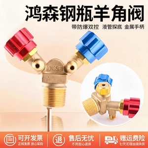 鸿森冷媒回收加注专用钢瓶阀门