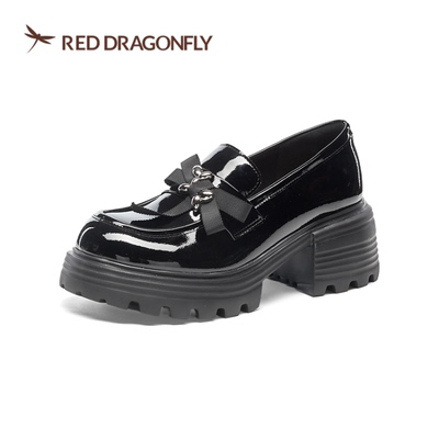 红蜻蜓正品商场同款女乐福鞋增高