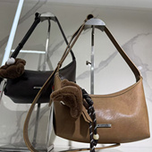 红蜻蜓2025新款 时尚 百搭潮流单肩高级女士斜挎包饺子包9521D0182