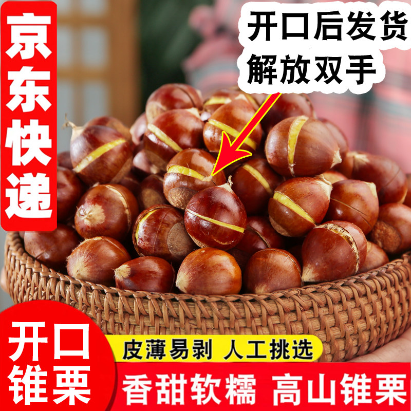 又香又甜又糯2026年新鲜板栗现摘