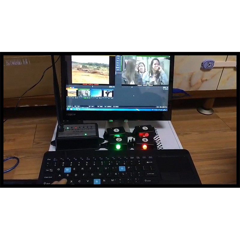 OBS纳加MSSHOW强氧livestudio导播台无线台历灯软件模拟tally