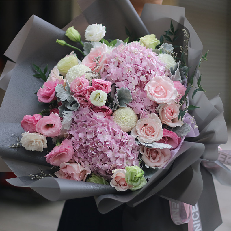 全国同城鲜花速递送广州深圳成都上海佛山珠海惠店教师节康乃馨束