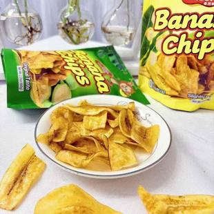 老吕家old luzon香蕉片菲律宾进口脆片香蕉干片水果凤干薄脆60g