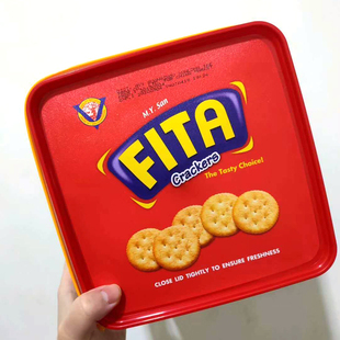 现货菲律宾安威山美域狮发达苏打饼干FITA mysan Crackers 600g
