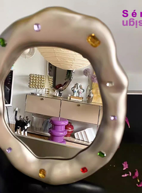 Sénti 《Tam Tam》糖塘钻石魔法镜化妆镜桌面镜子设计家居y2k