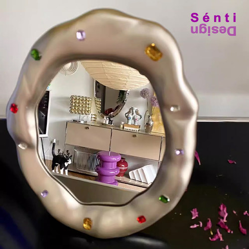 senti辣妹千禧y2k化妆镜