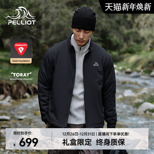 伯希和户外Primaloft金标P棉黑色运动棉服冲锋衣内胆 P系列