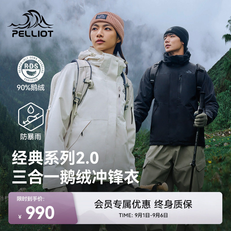 【经典2.0】伯希和鹅绒冲锋衣图片
