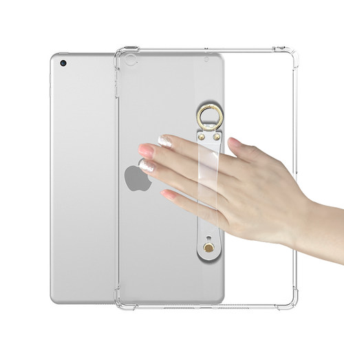 适用iPadmini5手持保护套 iPad迷你5代气囊手腕带软壳A2126软胶壳 苹果平板7.9英寸透明轻薄防摔A2126硅胶壳