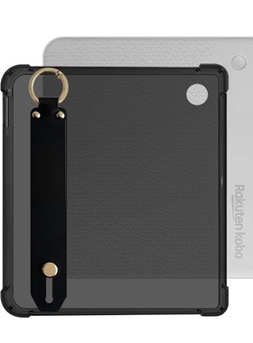 适用Kobo Libra2手持保护壳 Libra Colour电子书软壳透黑 乐天Libra2手持7.0英寸保护壳koboclara透明壳手持