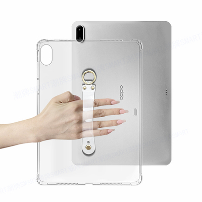 适用OppoPad4Pro平板防摔壳腕带2025款OPPO平板13.2英寸手持保护壳OPD2025防摔壳软胶气囊4Pro握把款轻薄透明