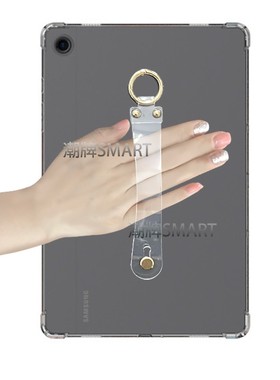 适用三星平板A9防摔保护套 手持壳23款TAB A9+气囊X210软壳卡手腕带X216透明11英寸简约壳A8轻薄x200四角气囊