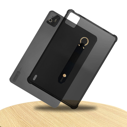 适用新款小米Pad8Pro腕带卡手保护套11.2英寸透黑全包 小米平板8保护套手持软壳MI Pad8轻薄手持简约硅胶壳