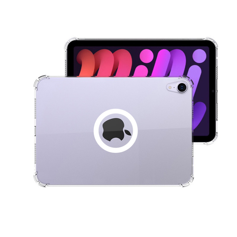 适用于iPad mini7带磁吸片保护壳 苹果MINI6带磁吸圈简约透明软壳iPad mini外壳引磁壳mini8.3英寸磁吸轻薄壳