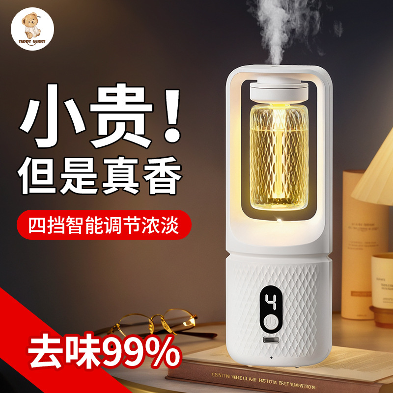 25新款琉璃纹自动喷香机家用酒店