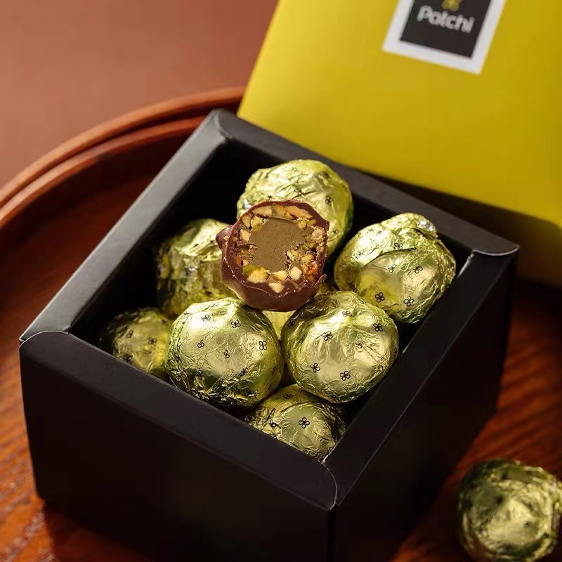 patchi迪拜进口碎开心果酱夹心