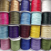 腊绳diy编织线蛇纹绳 2mm韩国蜡绳1整卷 2毫米编织绳 凝结绳