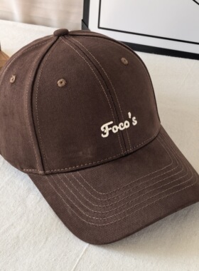 2026新款硬顶棒球帽女纯棉宽檐遮阳帽通勤出游显脸小防晒鸭舌帽子