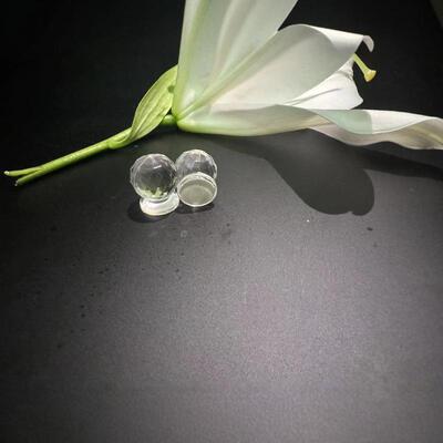 透明亚克力拉手粘胶款钻石形圆形把手饰品盒子抽屉柜门透明小拉手