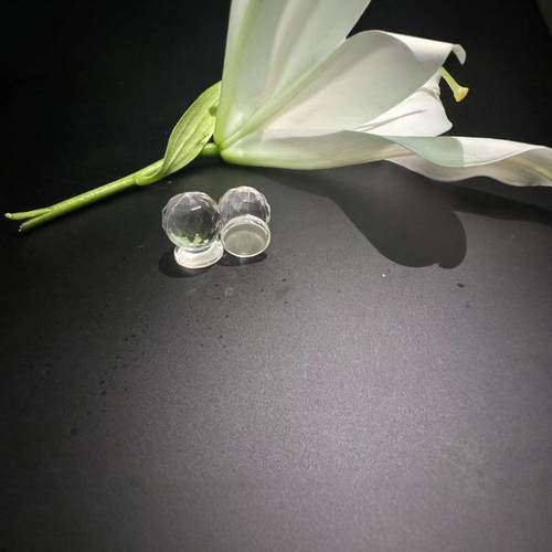 透明亚克力拉手粘胶款钻石形圆形把手饰品盒子抽屉柜门透明小拉手