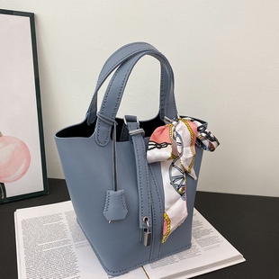 新款 日系手工编织包包自制作diy材料包菜篮子水桶包送女友闺蜜礼