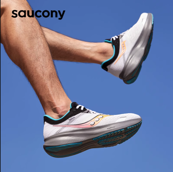 saucony索康尼夏季新款ride驭途16跑步鞋男女透气减震跑鞋运动鞋