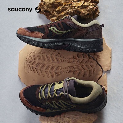 Saucony舒适稳定耐磨运动休闲鞋