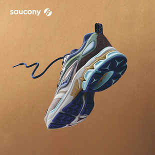 【新年配色】Saucony索康尼GRID FUSION 蛇年CNY情侣复古休闲鞋