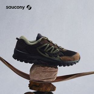 Saucony索康尼官方GRID PEAK舒适稳定耐磨防滑美拉德户外休闲鞋