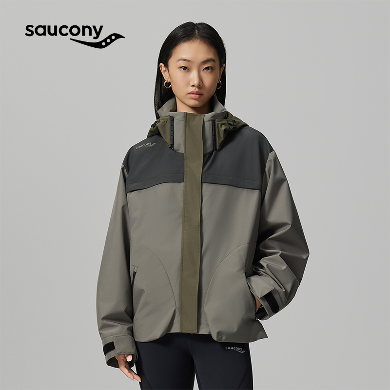 Saucony女户外运动休闲宽松外套