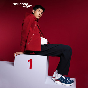 【Saucony by HARE HO联名系列】索康尼运动户外休闲柔软连帽外套