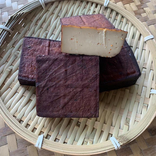 四川达州特产柴火烟熏豆腐干渠县腊豆干五香味小包装麻辣下酒菜香