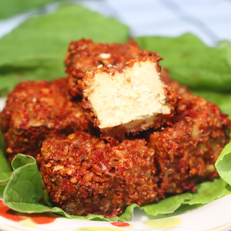 四川特产麻辣豆腐乳农家自制手工红豆腐香辣无油霉豆腐咸菜下饭菜