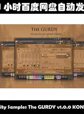 Insanity Samples The GURDY v1.0.0 KONTAKT素材包