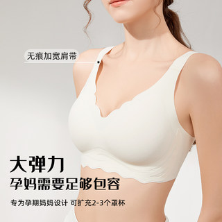 哺乳内衣专用大码聚拢防下垂孕妇怀孕期文胸夏季薄款收副乳固定杯