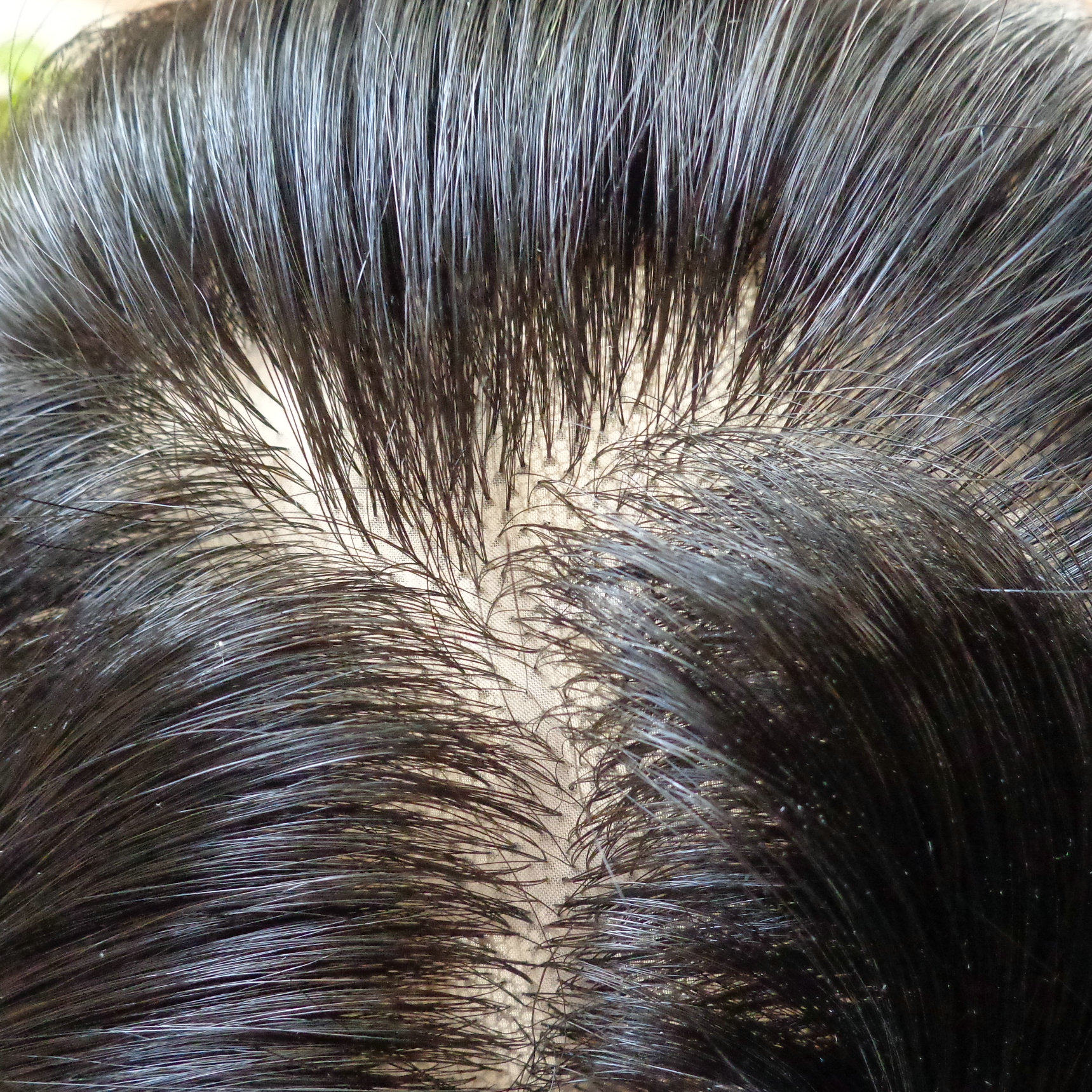 ZKSKN纯手钩真人发发块高档定制