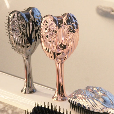 Tangle Angel天使王妃梳子PRO玫瑰金气垫按摩梳长发卷发女士梳子